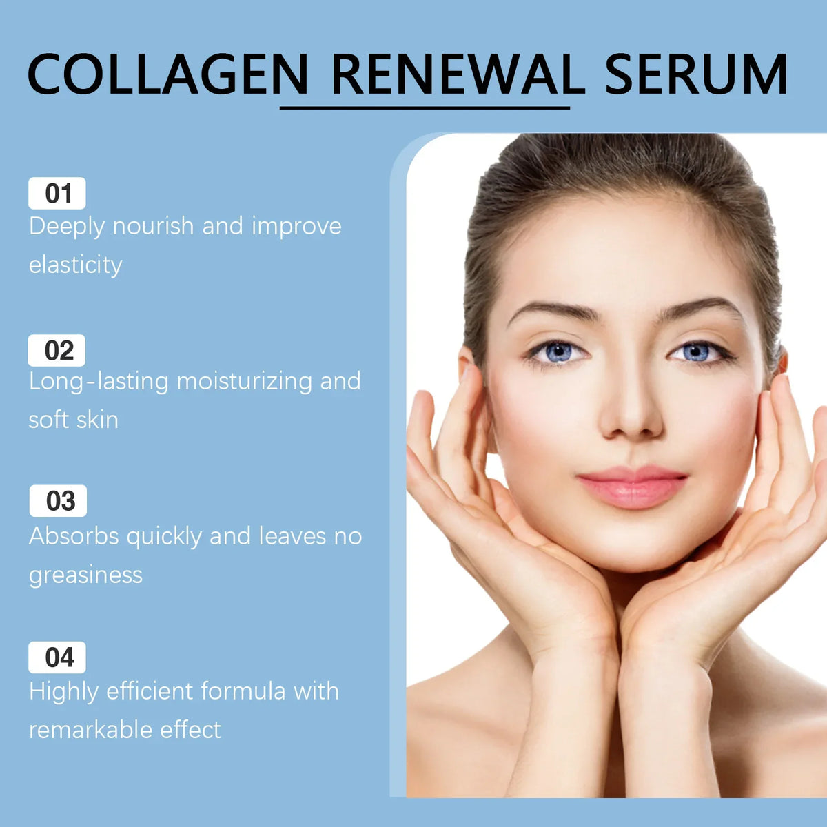 Collagen Polypeptide Essence – Firming & Fine Line Serum Facial Serum Qme