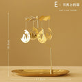 Rotating Horse Carousel Candlestick Lamp | 10 Colors | Iron Rotating Candle Holder Qme E Excluding tray