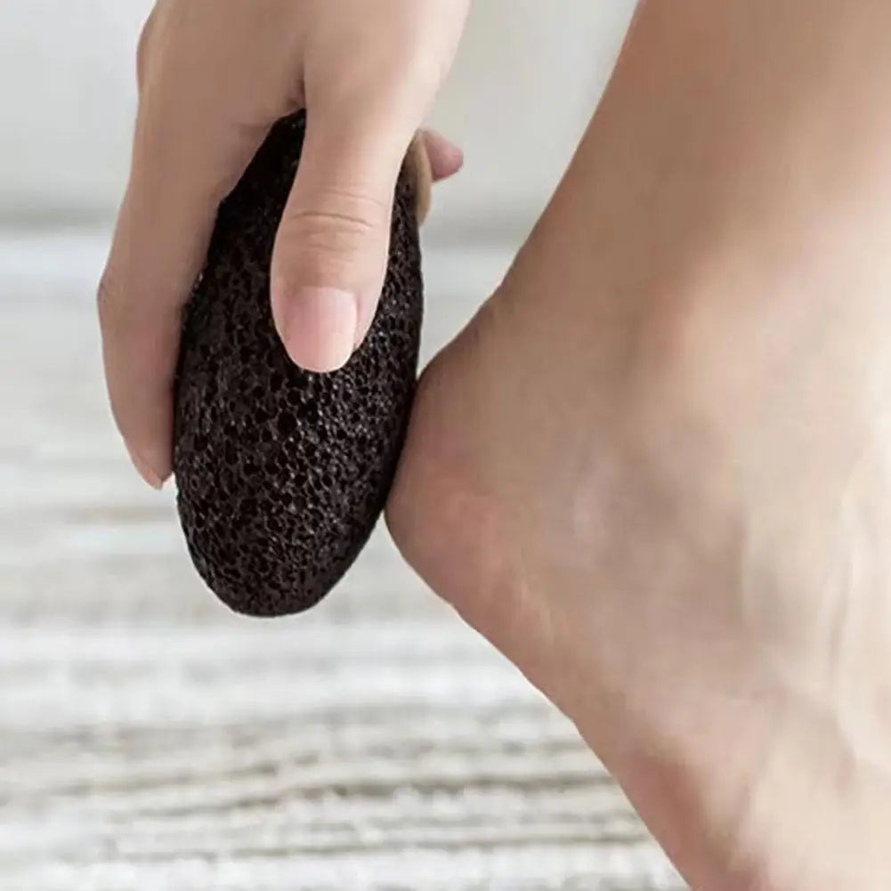 Natural Pumice Stone Foot & Hand Exfoliator | Volcanic Lava File Pumice Stone Exfoliator Qme