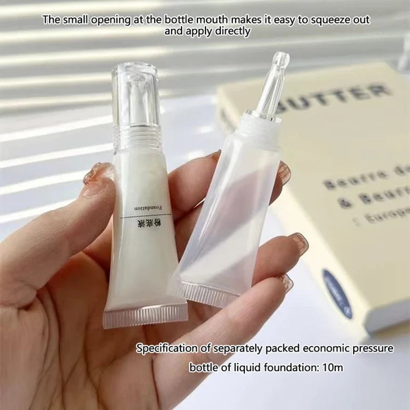 10 Refillable Cosmetic Soft Tubes – Cream, Lotion & Sunscreen Cosmetic Travel Tubes Qme