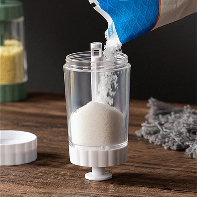 Spice Organizer Jars – Salt, Pepper & Seasoning Bottles Spice Organizer Jars Qme