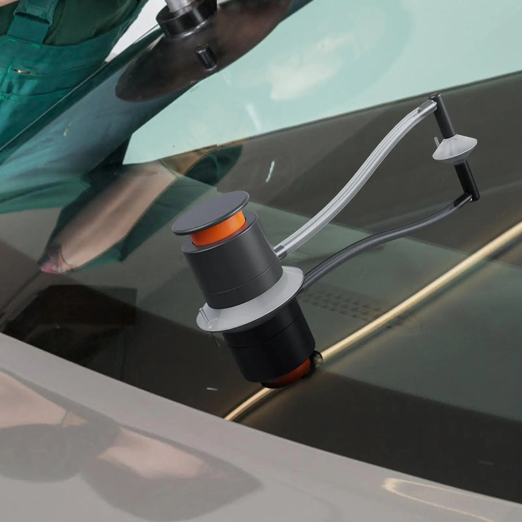 Windshield Crack Repair Kit – Nano Fluid & Air Pump Tool Windshield Repair Kit Qme