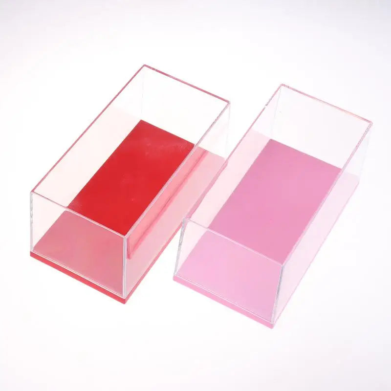 Transparent Acrylic Display Box for 1:43 Scale Model Cars Model Car Display Case Qme