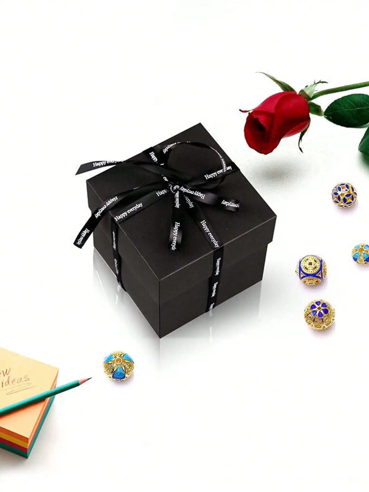 Hexagonal DIY Photo Album Surprise Gift Box – 8 Inch DIY Gift Box Qme