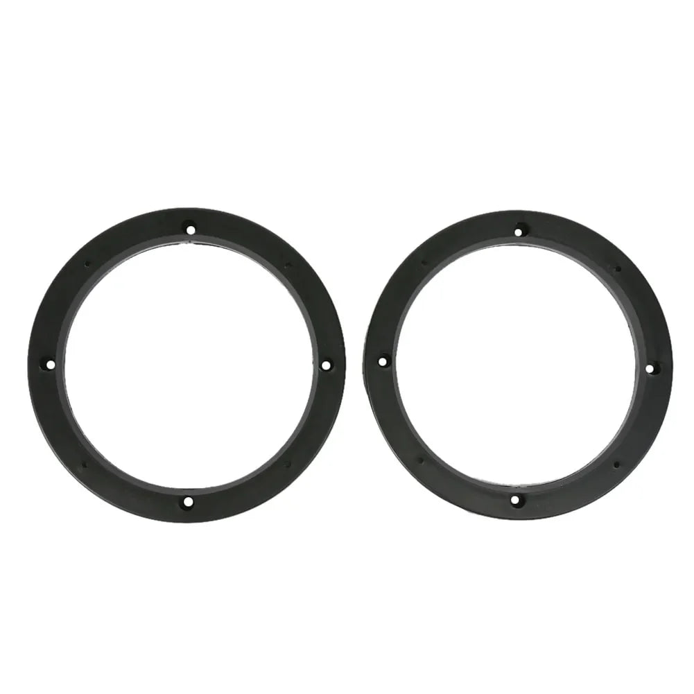 Universal 6.5" Beveled Car Speaker Spacer Adapter Audio Mat Car Speaker Spacer Qme 2PCS