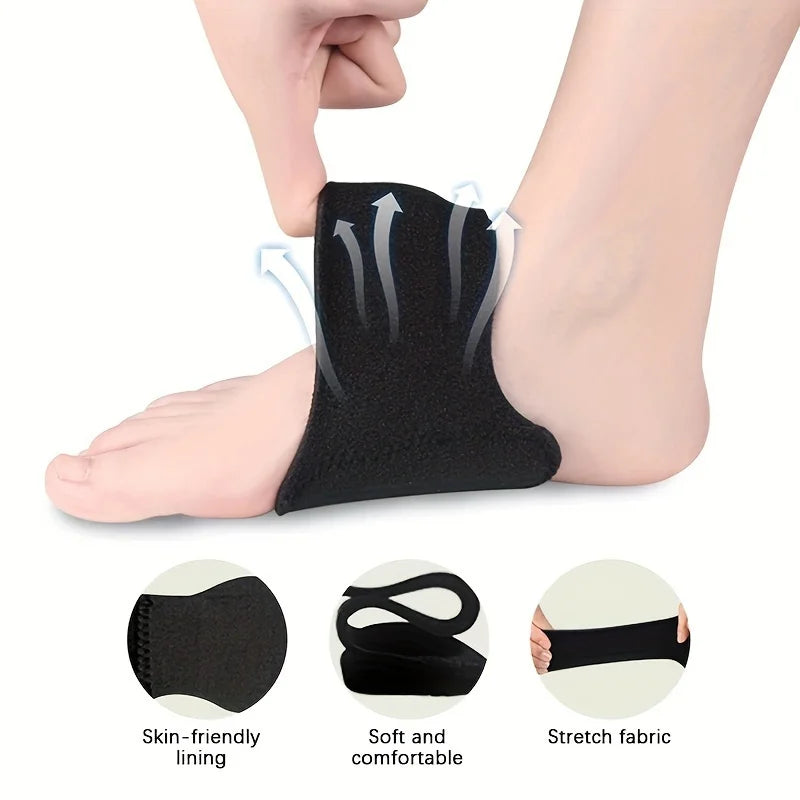 Compression Arch Support Brace – Flat & High Arches, Unisex Arch Support Brace Qme