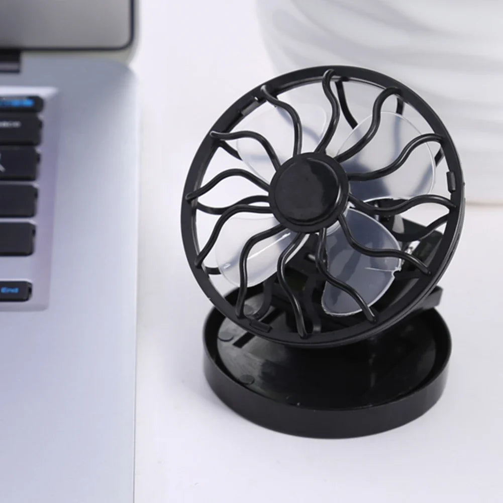 Portable Solar Powered Clip Fan – Camping & Hiking Cooler Solar Clip Fan Qme Default Title