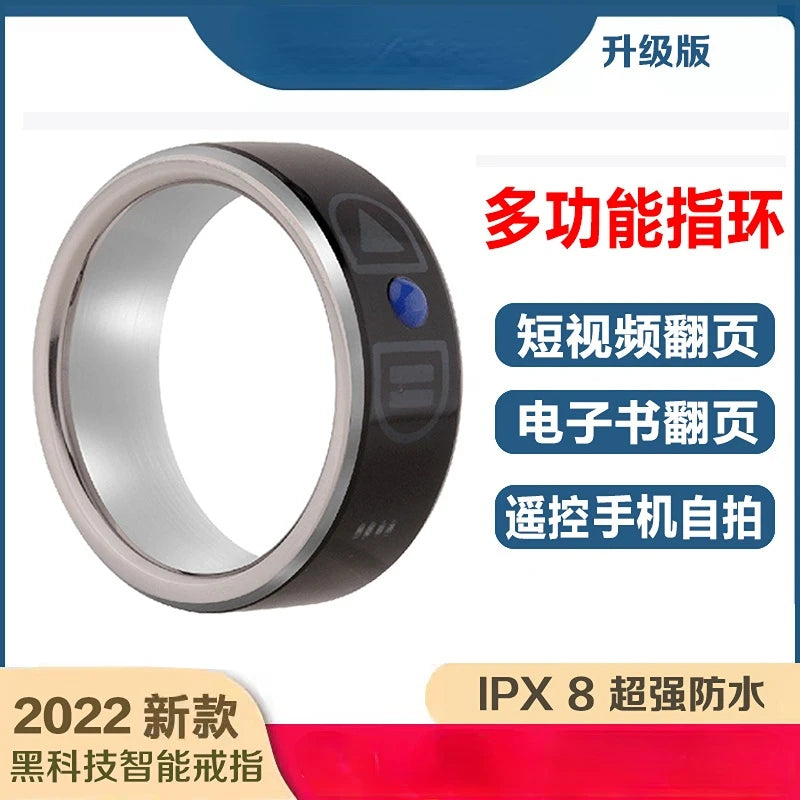 Smart Ring Bluetooth Remote – Page Turner & Camera Shutter Bluetooth Smart Ring Qst