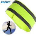 Reflective Arm Band for Night Cycling & Running | Safety Strap Reflective Safety Band Qme 1 pcs
