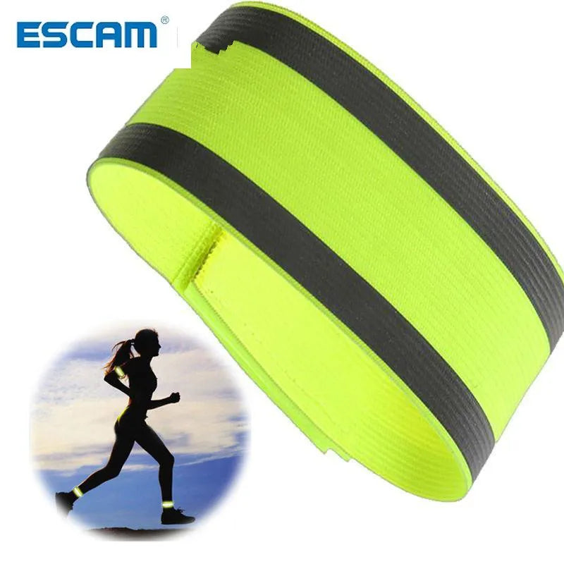 Reflective Arm Band for Night Cycling & Running | Safety Strap Reflective Safety Band Qme 1 pcs