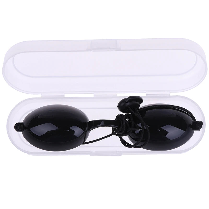 IPL Laser Eye Protection Goggles OD4 – 190–2000nm Safety Laser Safety Goggles Qst Black