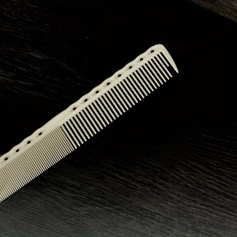 6pc Carbon Fiber Hair Cutting Comb Set with Scale | Anti-Static Hair Cutting Comb Set Qme