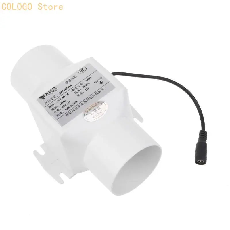 Low Noise Inline Duct Extractor Fan | Speed-Regulating Blower Inline Duct Fan Qme