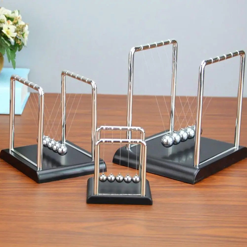 Newton's Cradle Steel Pendulum Ball Physics Desk Toy Physics Desk Toy Qme