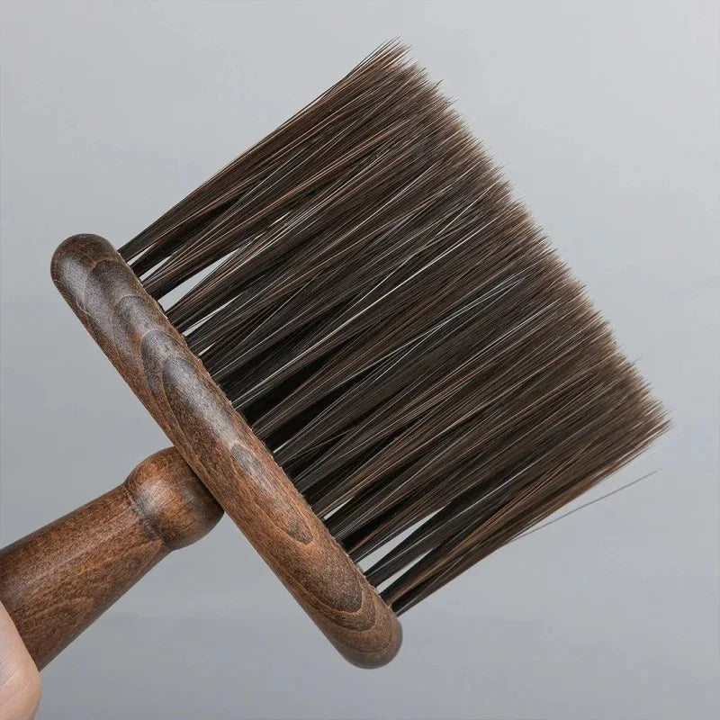 Soft Wooden Gap Brush – Keyboard & Car Cleaning Tool Detail Cleaning Brush Qme Walnut color