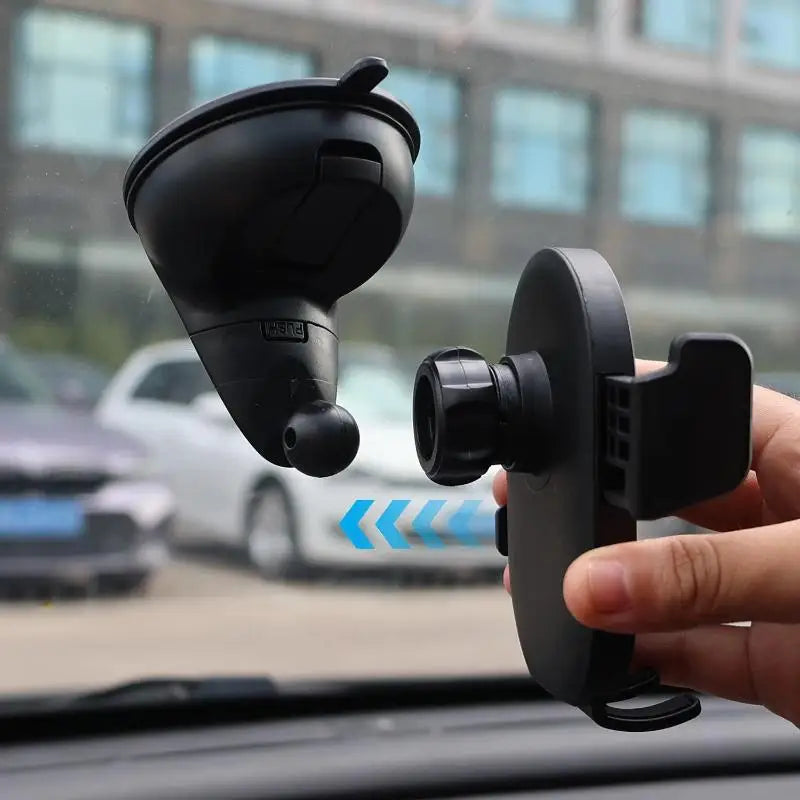 360° Car Suction Cup Phone Mount – Dashboard & Windshield Holder Car Phone Mount Qme