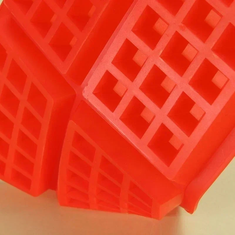 Silicone Heart Waffle Mold – Non-Stick Cake & Chocolate Mould Silicone Baking Mold Qme