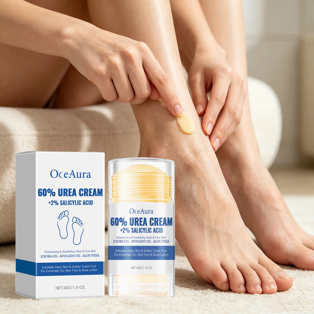 OceAura 40g Foot Care Cream Stick – Moisturizing & Smoothing Foot Care Cream Qst