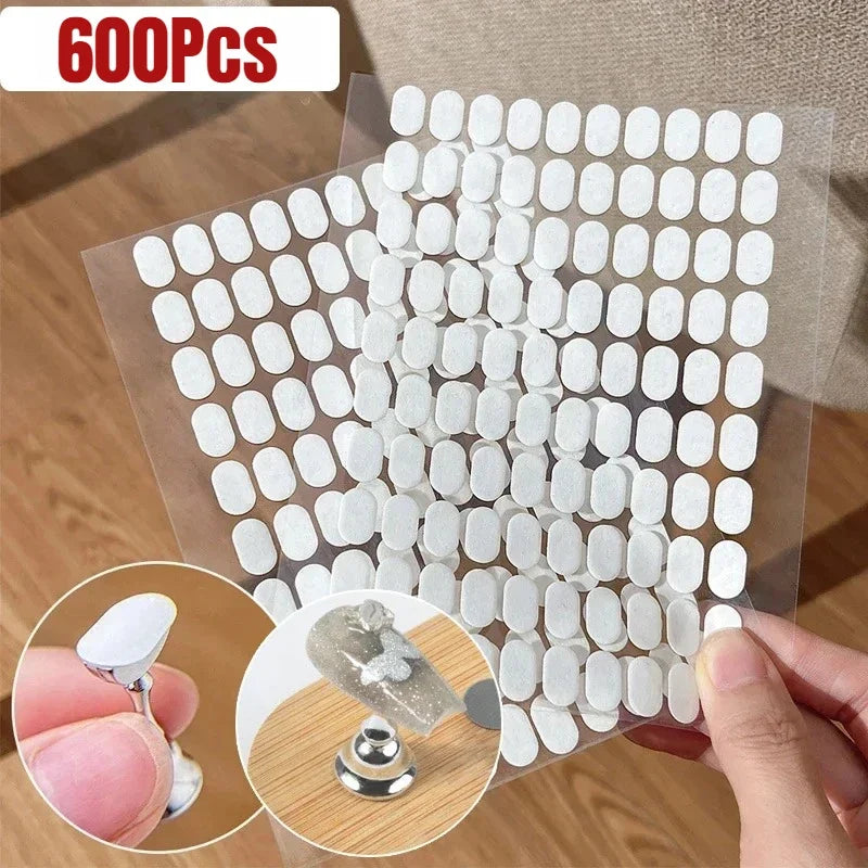 Double-Sided Nail Tips Adhesive Tape – Traceless Gel Strips Nail Art Adhesive Qme