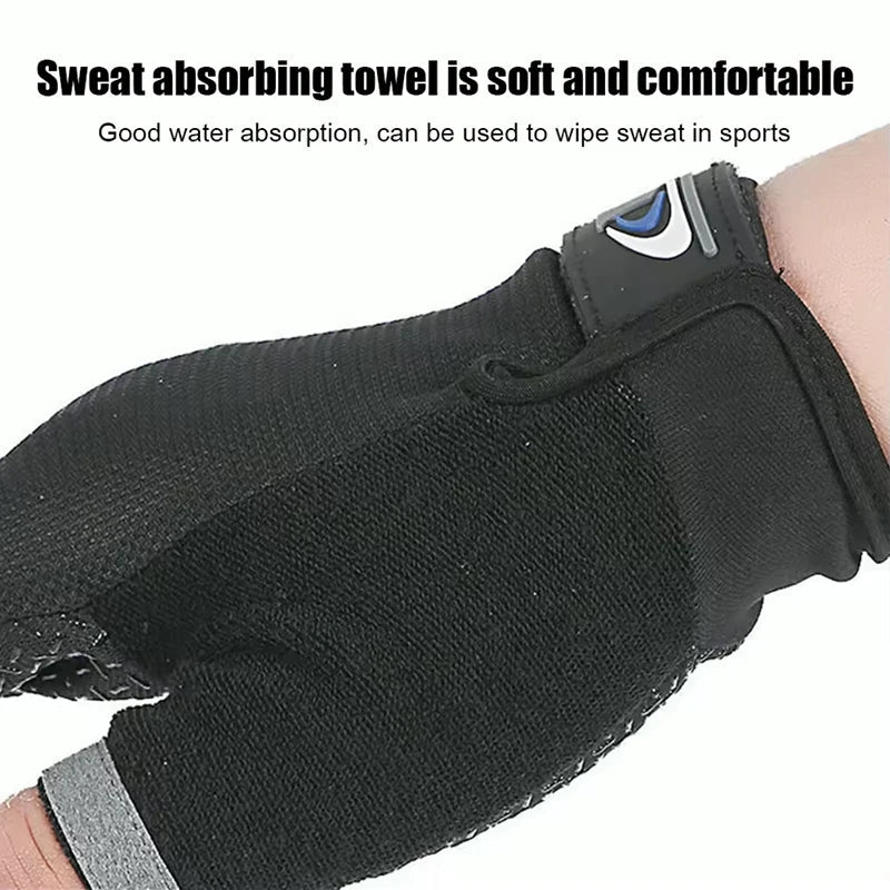 Two-Finger Cut Fishing Gloves – Touchscreen & Sun-Proof Fingerless Fishing Gloves Qme
