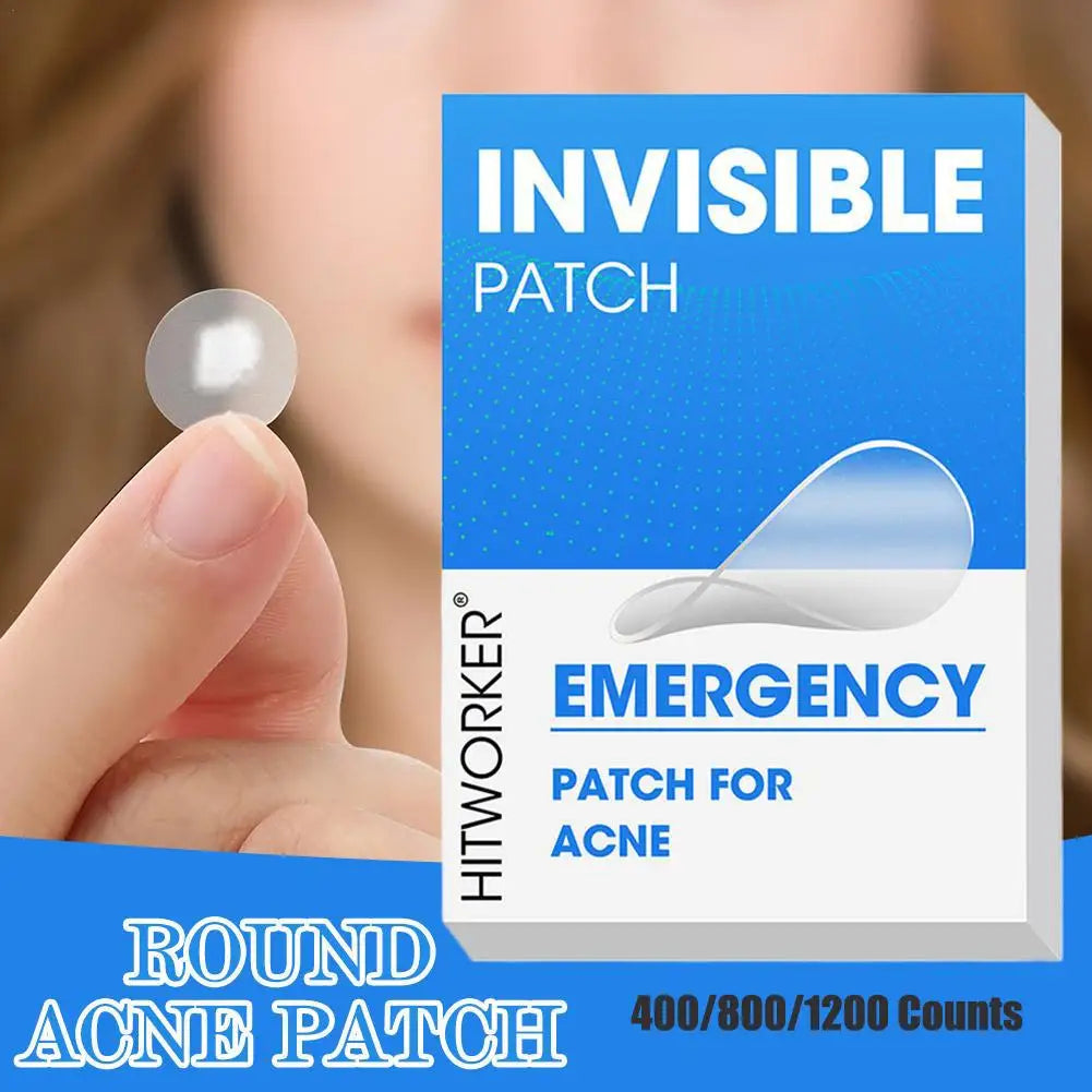 400 Invisible Hydrocolloid Acne Patches – Spot Stickers Acne Spot Patches Qme
