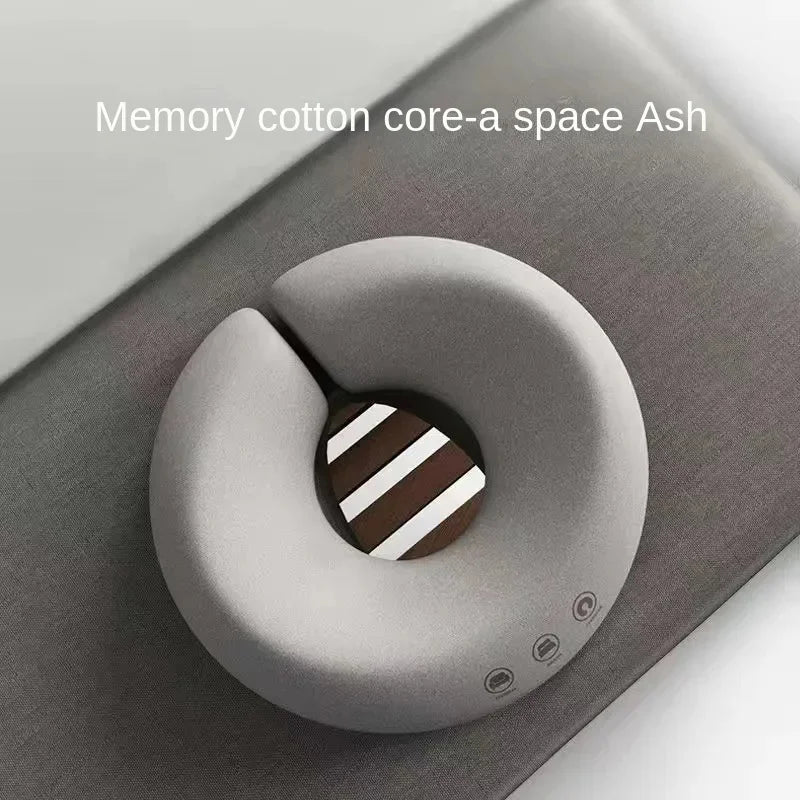 Memory Foam U-Shaped Face Cushion for Massage & Beauty Beds Massage Bed Cushion Qst Gray