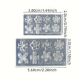 3D Lily Flower Silicone Nail Mold – DIY 5-Petal Art Tool Nail Art Mold Qme 1PCS