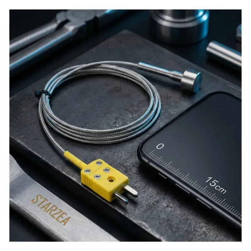 K-Type EGT Thermocouple Probe 1250°C Stainless Steel Sensor Thermocouple Probe Qme