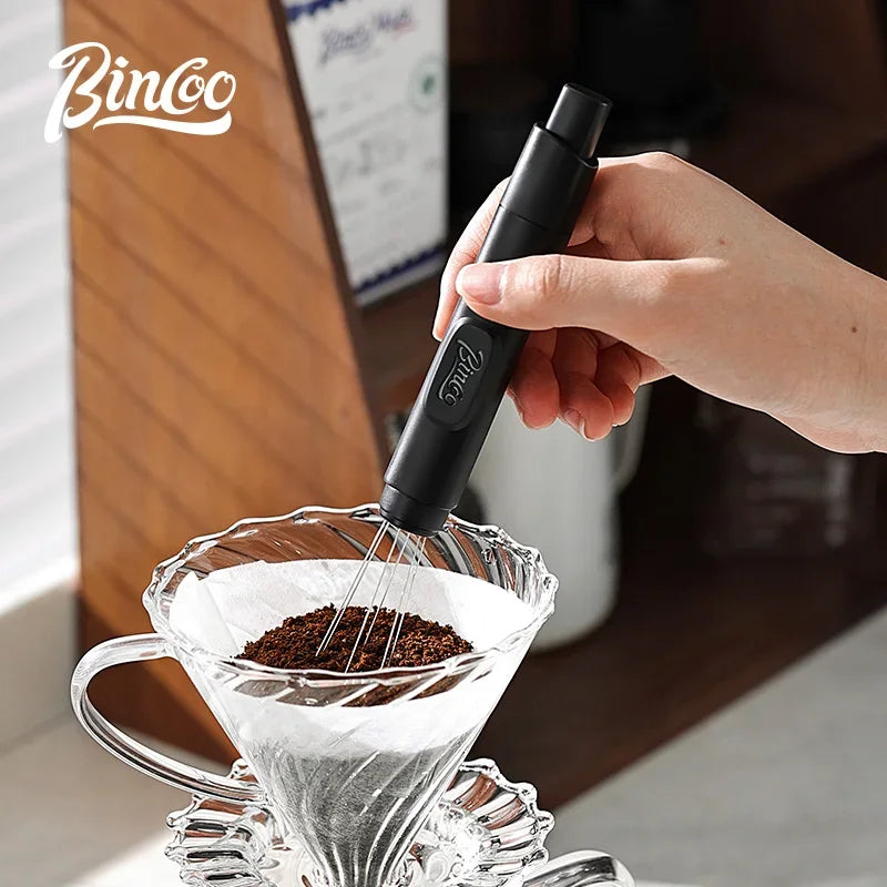 Bincoo WDT Coffee Needle Distributor – Stainless Steel Tool Espresso Distribution Tool Qst