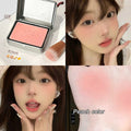 BLACKNANA Cream Blush Square Iron Box – Gray Pink Shade Cream Blush Qme DB-54-01