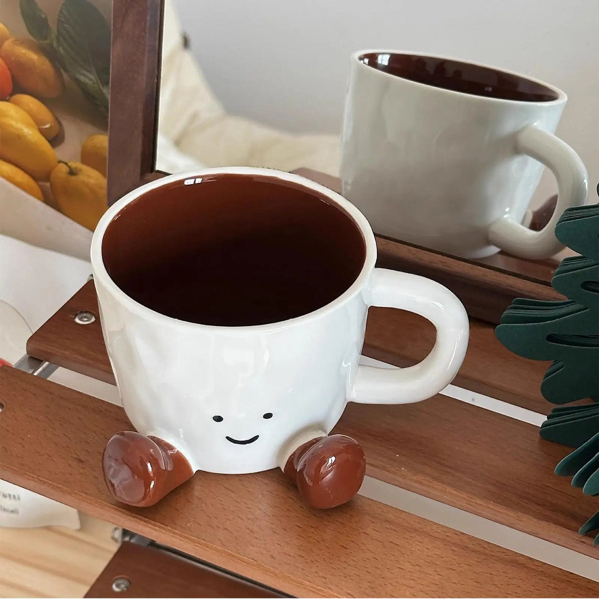 Funny Ceramic Coffee Mug – Cute Tea Cup for Home & Office Ceramic Coffee Mug Qme