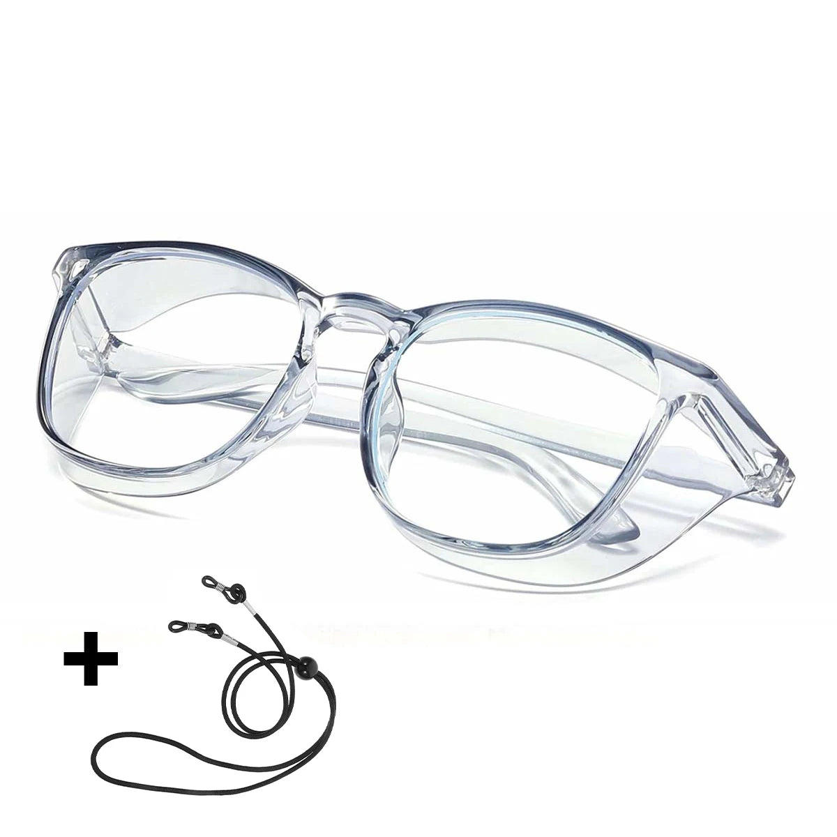 VOPHA Safety Goggles Anti-Fog Blue Light UV Protection HM9 Protective Eyewear Qst Blue