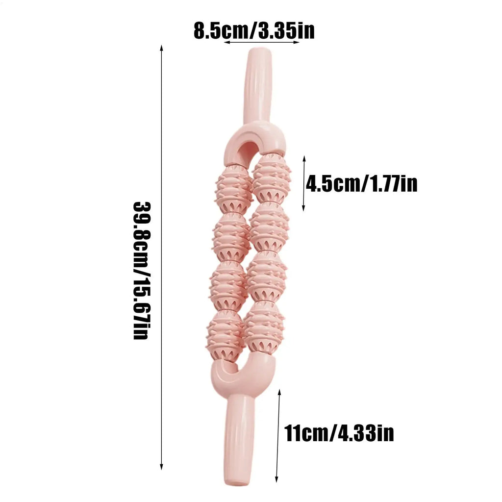 Non-Slip Muscle Roller Stick – Body, Neck & Back Massager Muscle Roller Stick Qme
