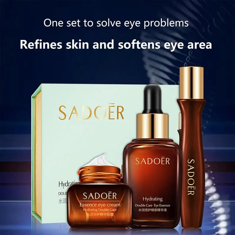 3-Piece Eye Cream Set – Hydrating, Firming & Brightening Eye Cream Set Qst