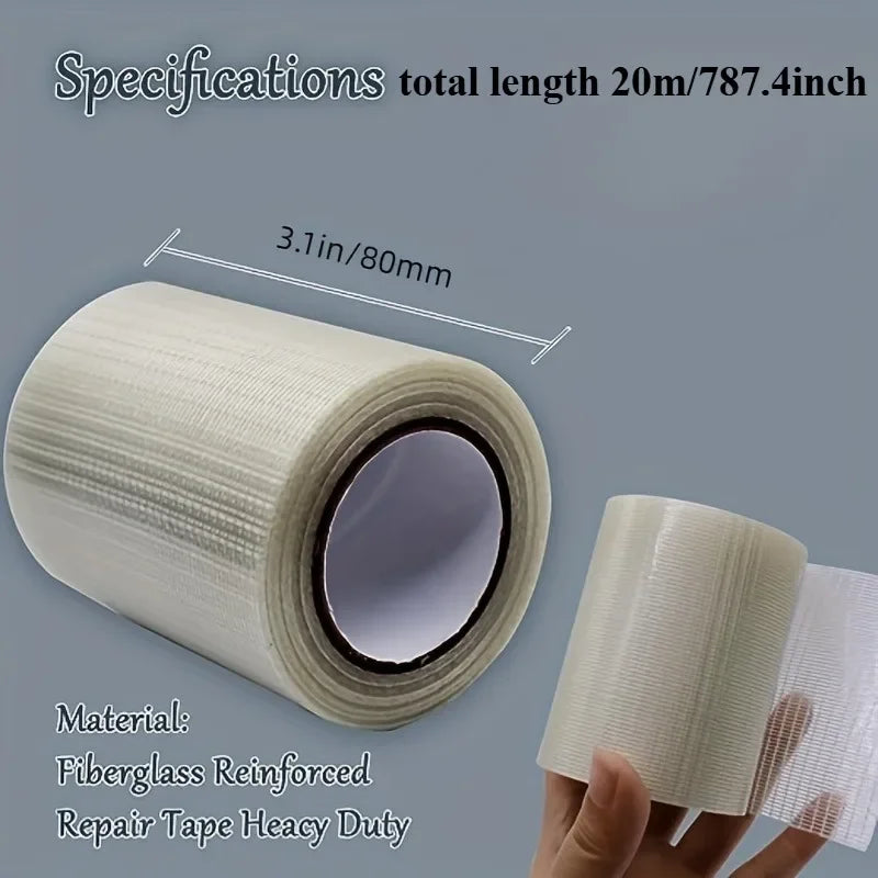 RV Awning Repair Tape – Waterproof Canvas, Tarp, Tent & Boat Waterproof Repair Tape Qme
