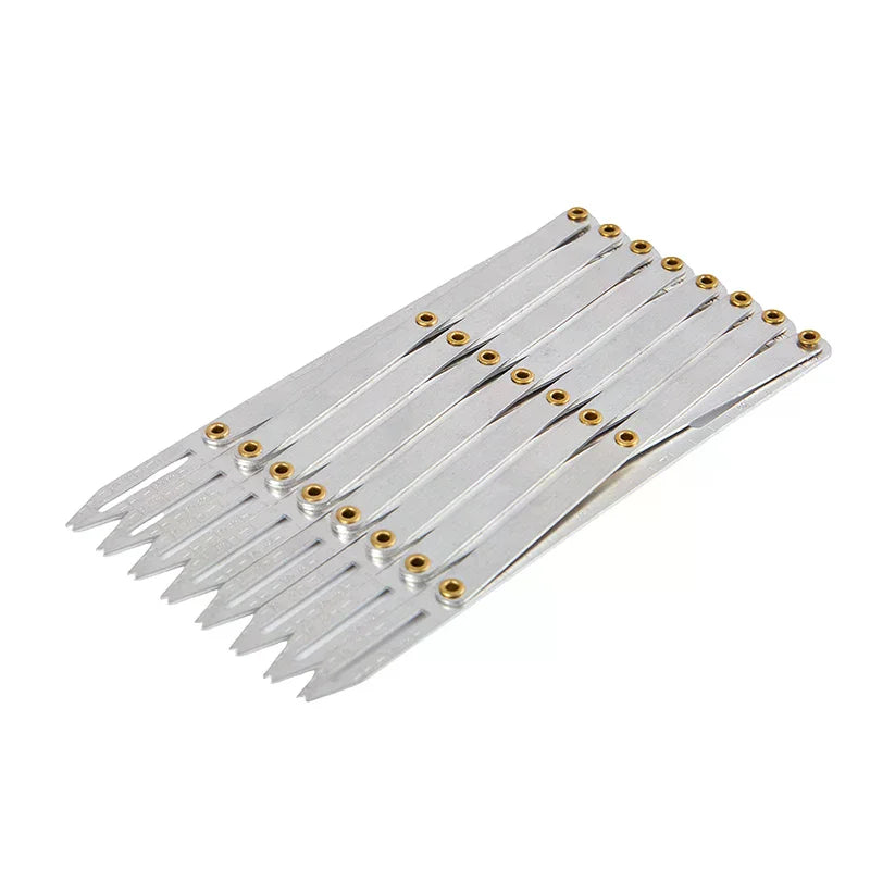 Expanding Buttonhole Sewing Gauge Spacer Guide Rule – Steel Sewing Gauge Tool Qme