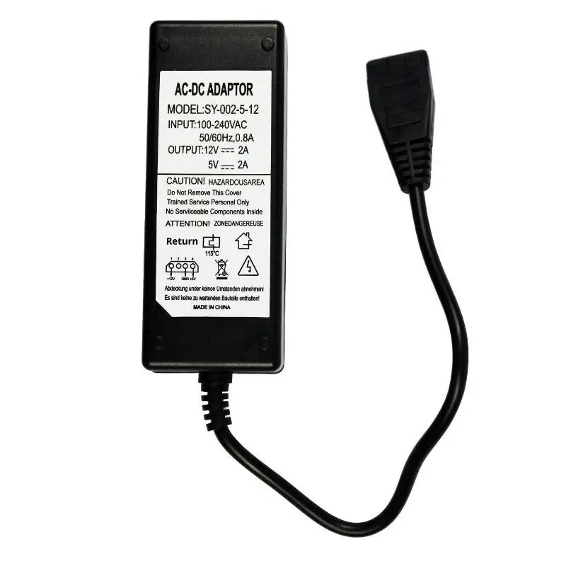 12V 5V 2A USB IDE SATA Power Supply Adapter – HDD & CD-ROM Power Supply Adapter Qme