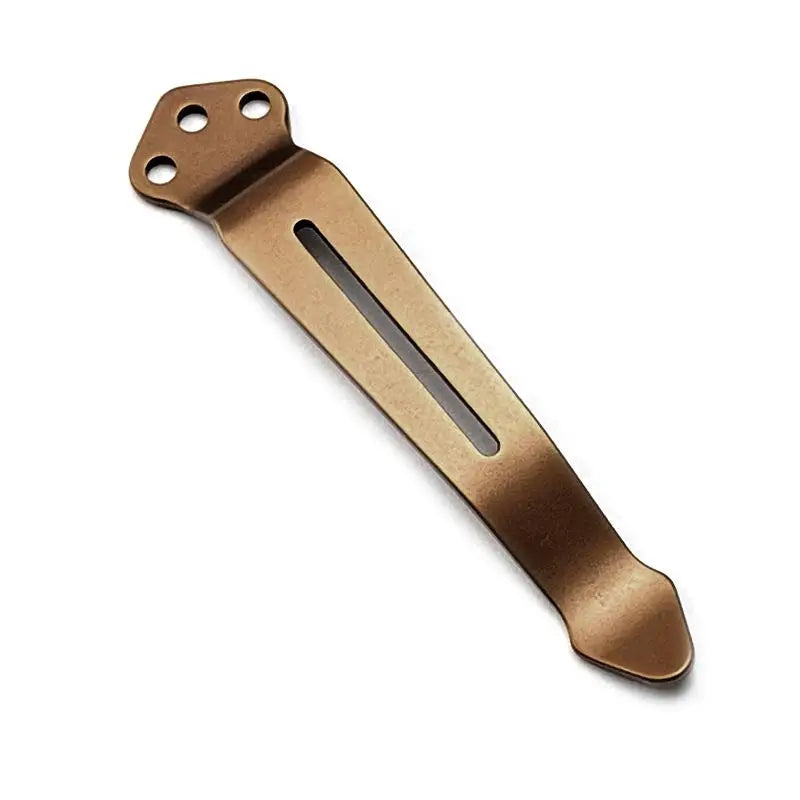 TC4 Titanium Knife Clip for ZT0620 ZT0630 & Benchmade Knife Pocket Clip Qst rose gold 1 pcs