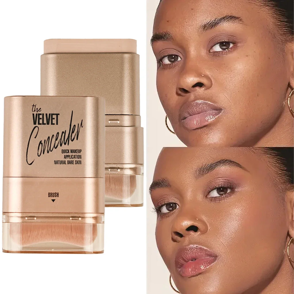 Qme 2-in-1 Concealer & Foundation Stick | Waterproof Concealer Foundation Stick Qme