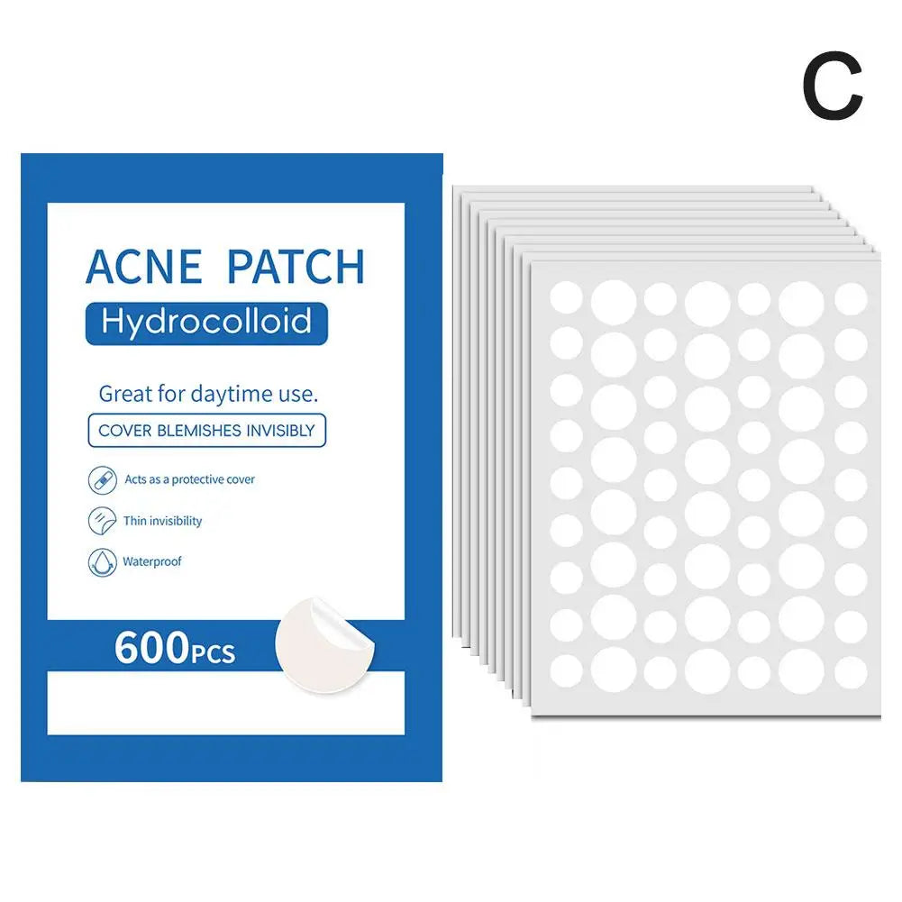 360 Star Pimple Patches – Colorful Face Spot Concealer Stickers Pimple Patch Stickers Qme C 600PCS CN