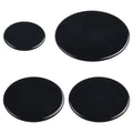 Gas Burner Cap Covers Non-Stick BBQ Grill Mat 4 Pcs Burner Cap Cover Qme Flat