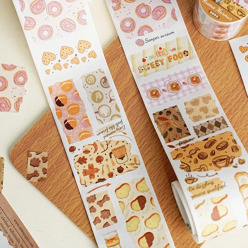 Fruit Theme PET Decorative Tape 50mm x 2m – 7 Colors Decorative Craft Tape Qme