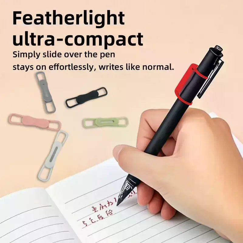 Magnetic Silicone Adjustable Pen Holder & Tablet Clip Magnetic Pen Holder Qme