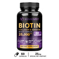 Xemenry Biotin Supplement – Hair, Skin & Nail Capsules Beauty Supplement Qst 60 Capsules