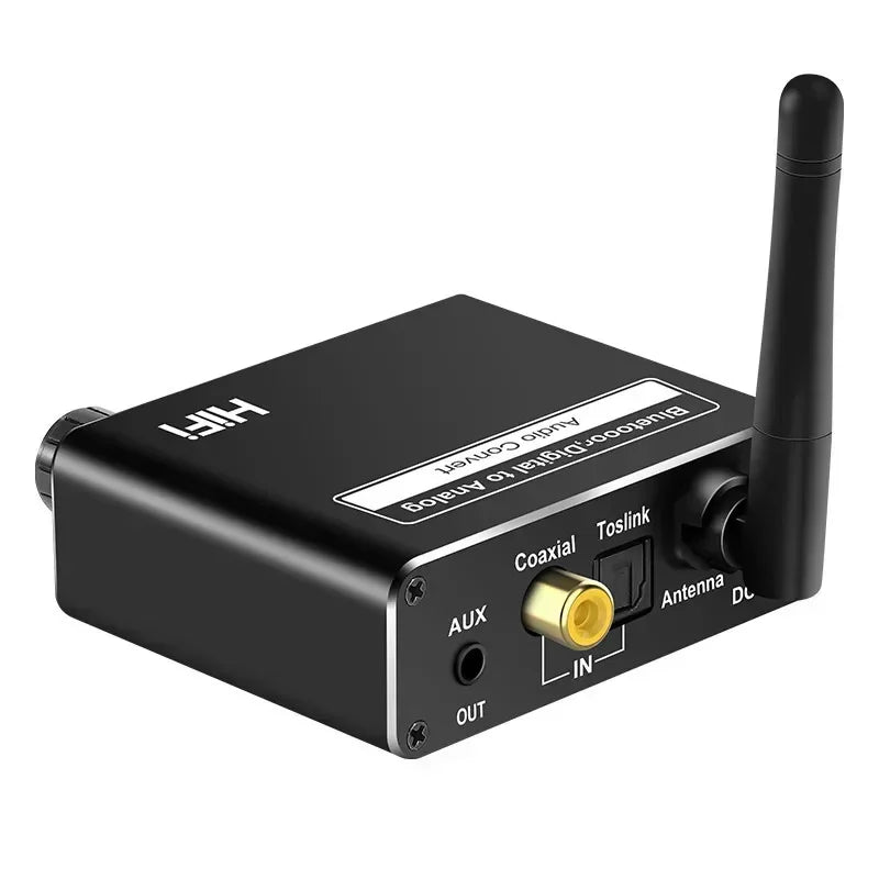 Bluetooth 5.0 Audio Transmitter Receiver AptX HD Low Latency Bluetooth Audio Adapter Qme