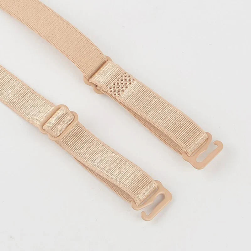 Women's Slip-Resistant Double Shoulder Elastic Bra Straps Bra Straps Qme skin one size China Mainland
