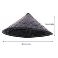 Asian Conical Straw Hat – Samurai Ninja Cosplay Cap Cosplay Conical Hat Qme Black