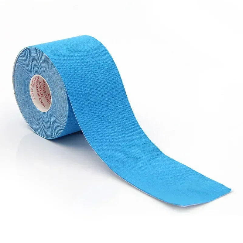 5M Kinesiology Face Tape – V-Line Jaw, Neck & Eye Lifting Face Lifting Tape Qme 1PC Light Blue