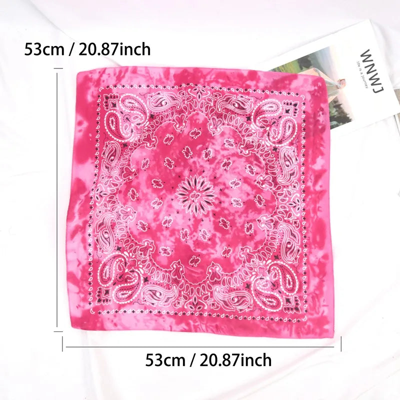 Unisex Bandana Hairband | Cowboy Biker Sports Head Wrap Bandana Head Wrap Qme