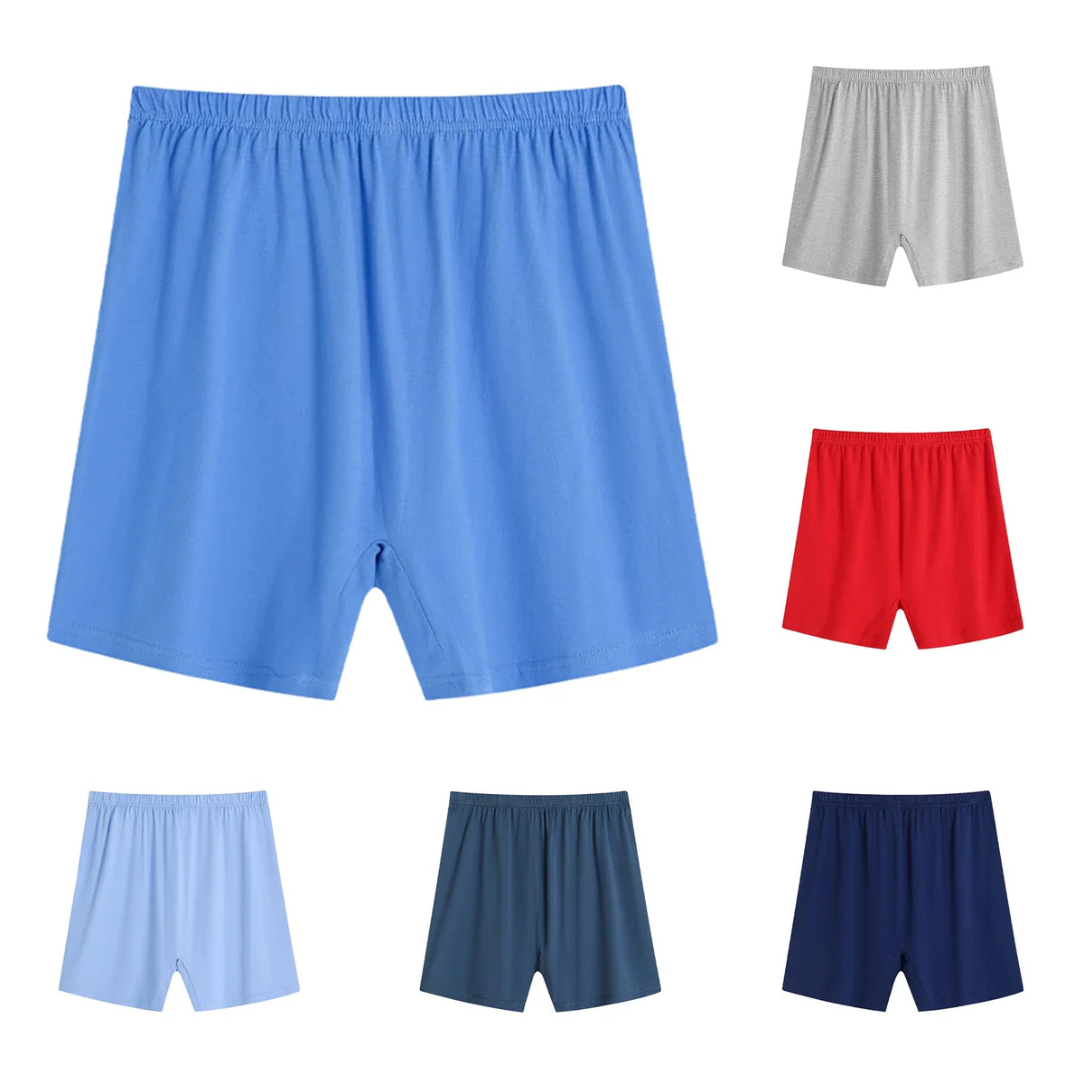 Men's Casual Loose Breathable Shorts – Elastic Waist Underwear Men's Casual Shorts Qme